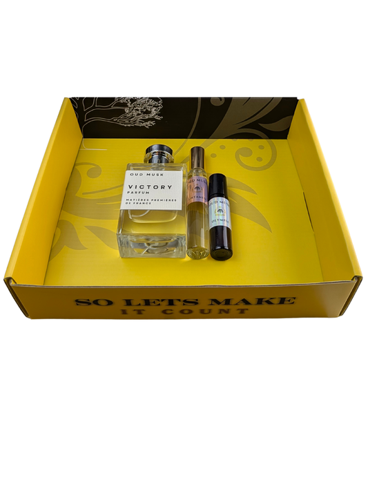 Unisex Perfume Gift Trio Set